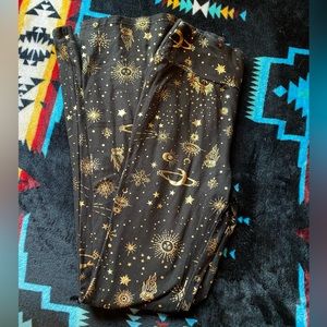 Celestial flared leggings